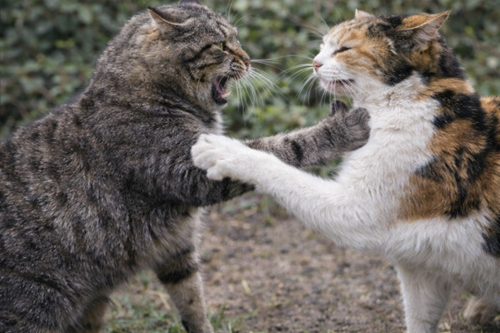 Top_Health_Hazards_For_Outdoor_Cats_And_How_To_Avoid_Them_Fights_With_Other_Cats_Over_Territory_Food_etc